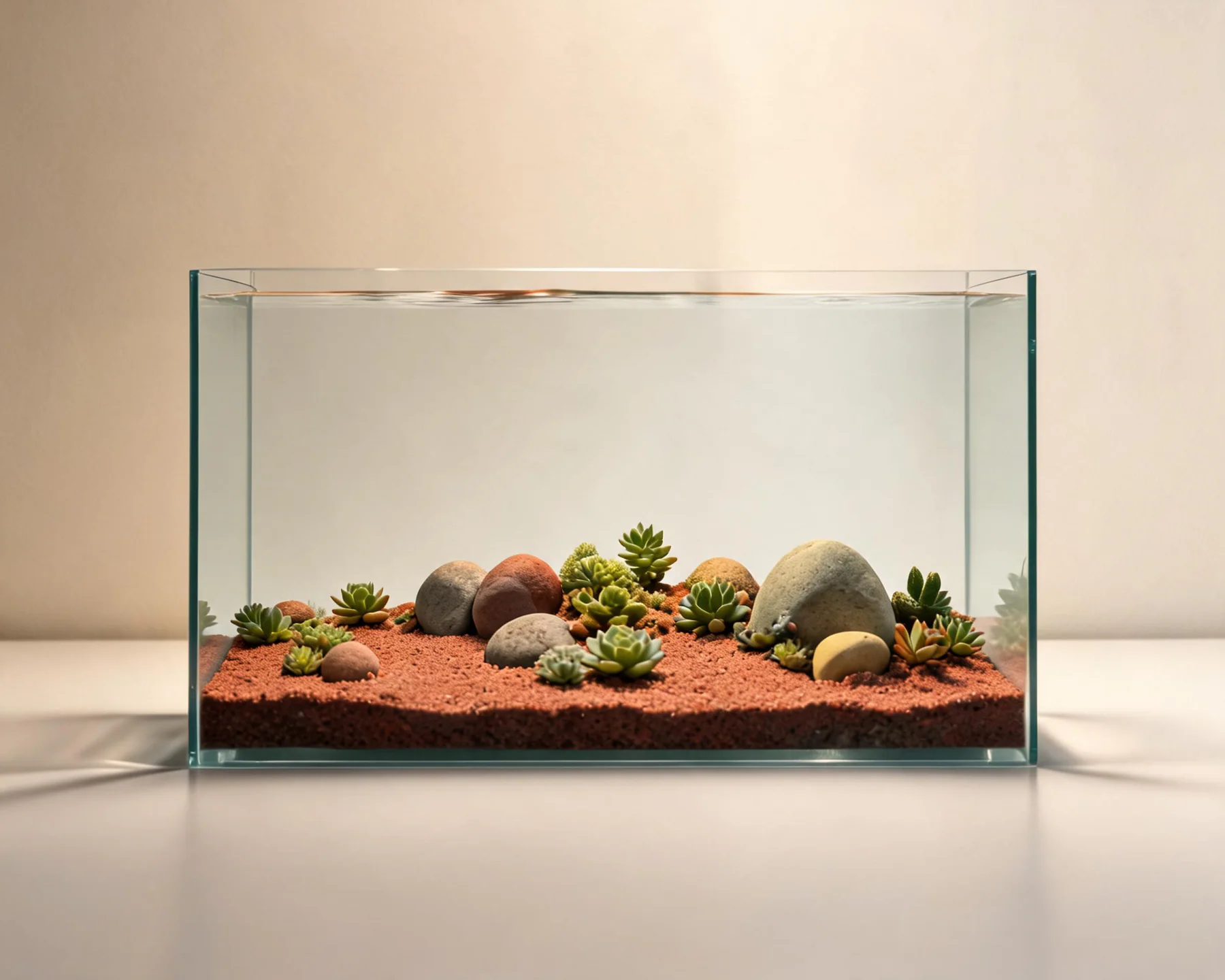 A clear process from concept to a maintainable aquarium.